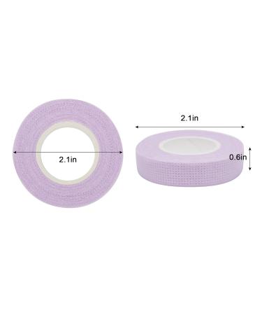 Buy 6 Rolls Eyelashes Tape - Breathable Adhesive Fabric for Eyelash Extensions | Purple Under Eye Individual Lash Tool - International Shipping Available - Buy Online on GoSupps.com