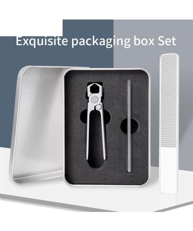 OUSIKA Nail Clippers Wide Jaw Nail Clippers Stainless Steel Manicure Cutter Thick Hard Toenail Fingernail Scissors Trimmer Tools Nails - Buy Online on GoSupps.com