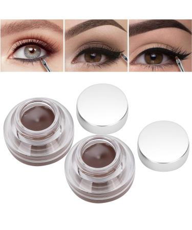 2pcs Waterproof Eyebrow Eyeliner Cream - Long-Lasting Anti-Smudge Tint Gel & Highlight Color Paste - Buy Online on GoSupps.com