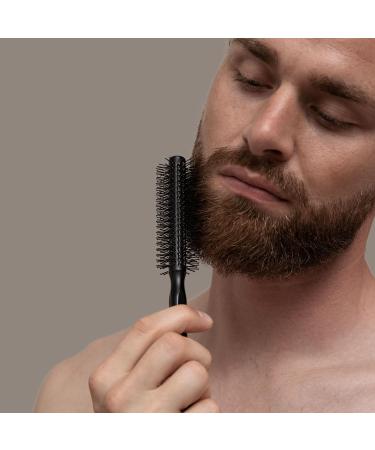 Vinsk Bartbrush L - Premium Beard & Hair Brush for Men | 190 Bristles | Ideal Beard Styling Tool with Elegant Wood Handle - Buy Online on GoSupps.com
