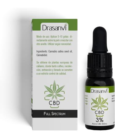 CBD Oil 3% Full Spectrum 10 ml - Buy Online on GoSupps.com