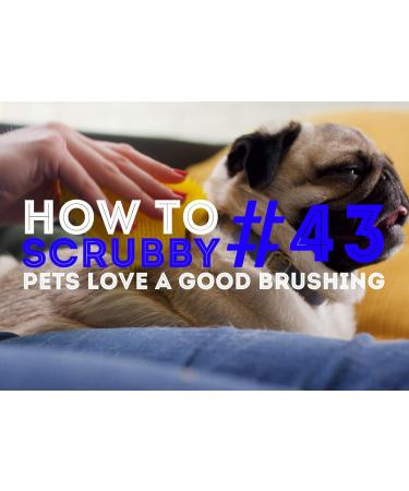 Scrubby Silicone Scrubber - Red | One Size | Eco-Friendly Kitchen Tool - Buy Online on GoSupps.com