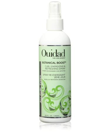 Ouidad Botanical Boost Curl Energizing & Refreshing Hair Spray Curl Spray for Lasting Definition No-Residue Hair Spray for Curly Hair Adds Weightless Moisture All Curl Types 8.5 Fl Oz (Pack of 1)
