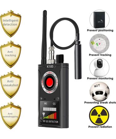 K18S Hidden Devices Detector | Anti Spy Bug Detector | RF Signal GPS Tracker Scanner - Buy Online on GoSupps.com
