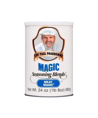 Chef Paul Prudhomme's Magic Seasoning Blends  Meat Magic, 24-Ounce Canister 24 Ounce (Pack of 1)