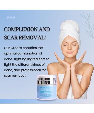 Scar Removal & Acne Cream | All-Natural Healing for Scars Spots & Pimples 1.7 fl oz - Buy Online on GoSupps.com