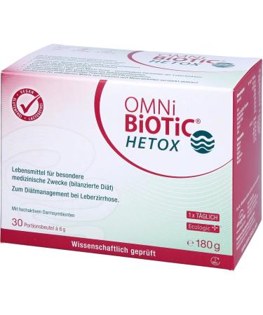 Omni Biotic Hetox Powder 30x6g - Detox & Gut Health Probiotic | International Shipping Available - Buy Online on GoSupps.com