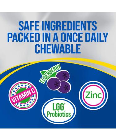 Culturelle Kids Purely Probiotics Packets Daily Supplement Helps Support Kids Immune & Immune Defense Probiotic with Vitamin C Vitamin D and Zinc + Elderberry Non-GMO - Buy Online on GoSupps.com