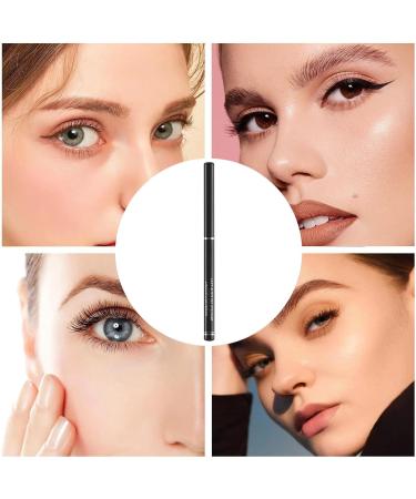 Eyeliner Pencils | Anti-Sweat Eye Liner Long-Lasting Eyeliner Eye Makeup Supplies for Women Girls Pochy Black - Buy Online on GoSupps.com