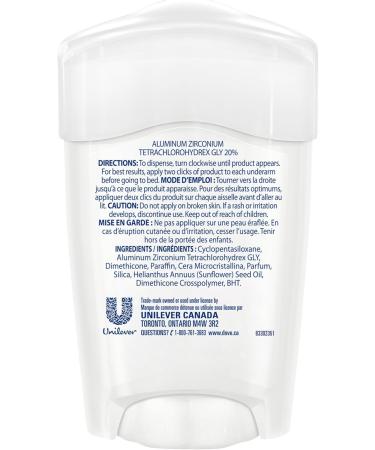 Dove Clinical Protection Antiperspirant Solid for sensitive skin Original Clean antibacterial odour protection 45 g - Buy Online on GoSupps.com