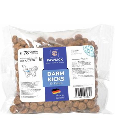 PAWKICK DARM-Kicks CAT Treats | Herbal Extracts for Cats | 78g | Healthy Intestinal Flora | 3-Month Treatment - Buy Online on GoSupps.com