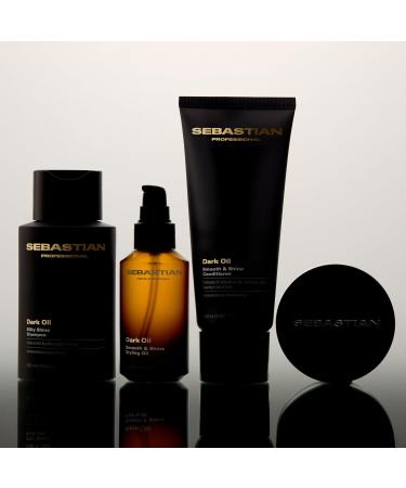 Sebastian Professional Dark Oil Apr s-shampoing brillance et lissage professionnel hydrate et discipline les cheveux 200 ml (Lot de 1) - Buy Online on GoSupps.com