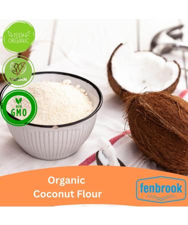 Organic Coconut Flour 500g Certified Organic by Fenbrook Organic - Buy Online on GoSupps.com