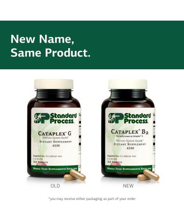Standard Process Cataplex B2 - Whole Food Nervous System & Brain Support - 360 Tablets - Buy Online on GoSupps.com