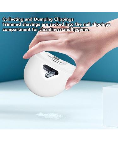 Electric Nail Clipper Full Sutomatic Portable Electric Fingernail Trimmer for Elderly People Toddler - Buy Online on GoSupps.com