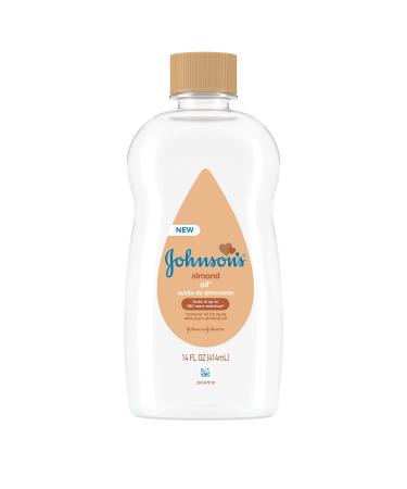 Johnson's Baby Almond Oil Paraben-Free, Phthalate-Free, 14 Fl Oz 14 Fl Oz (Pack of 1) - Buy Online on GoSupps.com