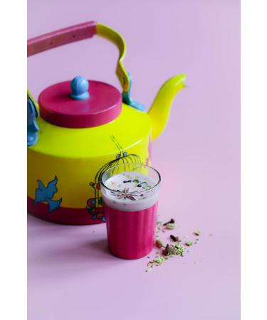 Royal Chai | Kashmiri Pink Chai Unsweetened | 10 Single Serving Sachets | Premium Instant Tea | 140g - Buy Online on GoSupps.com
