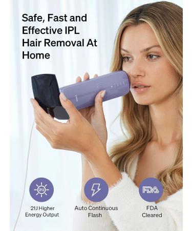 Ulike Air 3 IPL Hair Removal: Painless & Long-Lasting Results for Women and Men - Body & Face Hair Removal with Sapphire Ice-Cooling System - Buy Online on GoSupps.com