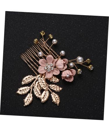 MAGICLULU Rhinestone Comb Hair Comb for Bride Rhinestone Hair Comb Bride Comb Pearl Hair Comb Wedding Hair Comb - Buy Online on GoSupps.com
