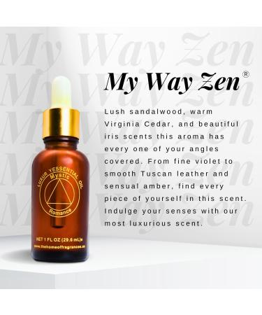 Mystic Romance My Way Zen Premium Home Fragrance Oil - 30ml Aroma Diffuser & Burner Oil | Glass - 1.01 Fl Oz - Buy Online on GoSupps.com
