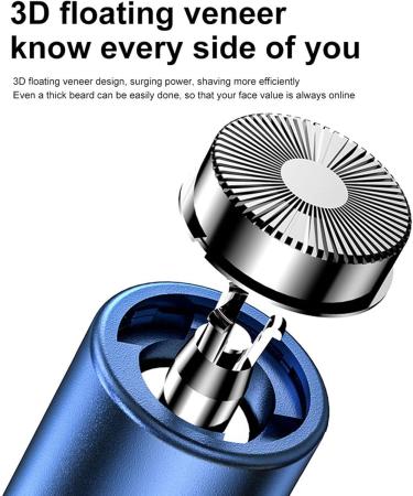 Shakven Nose Hair Remover Rechargeable Nose Hair Trimmer - Eyebrow Trimmer For Men 2 In 1 Men's Nose Hair Trimmer For Foot Beard Face Hand And Ear Hair Blue Nose Hair Device + Razor - Buy Online on GoSupps.com