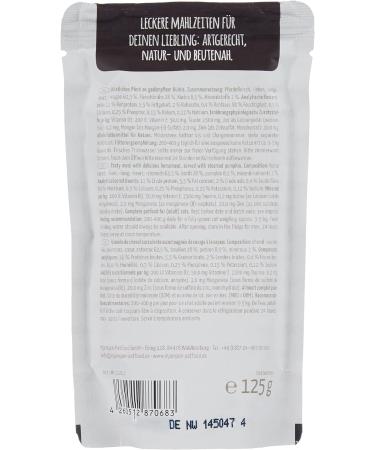 Mjamjam Premium Grain-Free Wet Cat Food - Delicious Horse & Pumpkin 12-Pack (125g) - Extra Meat Squeeze Pack - Buy Online on GoSupps.com