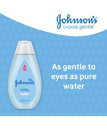 Johnson's Baby Bath 300ml - Gentle Cleansing Formula (Pack of 1) - Buy Online on GoSupps.com