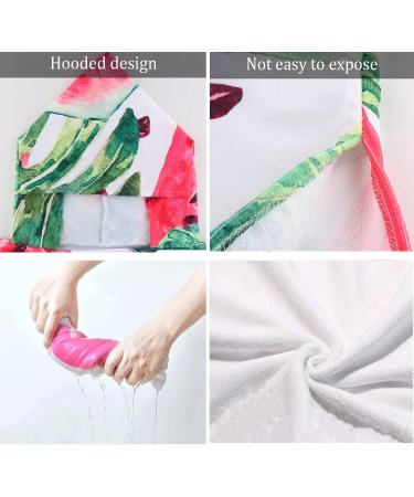 Tie Dye Surf Poncho Hooded Beach Towel Wetsuit Changing Robe Adults Men Women for Easy Change in Public. Quick Dry Microfiber Towelling for The Beach  Pool  Lake  Water Sport Outdoor Aldult:75*110cm #30 - Buy Online on GoSupps.com