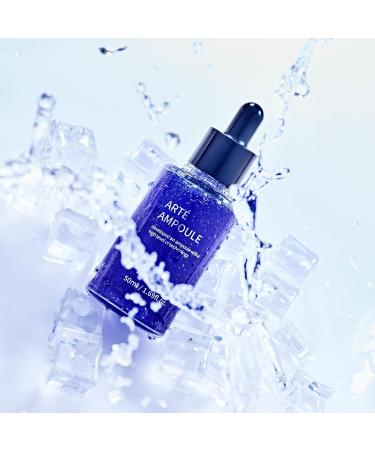 DERMA:D Azulene Ampoule with Vitamin C Soothing & Hydrating Korean Face Serum Supports a Brighter Firmer-Looking Complexion Anti-Aging Skincare 1.69 fl oz - Buy Online on GoSupps.com