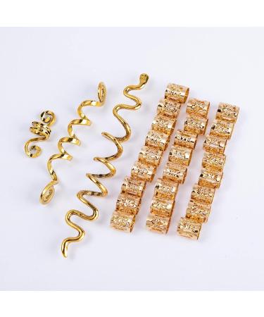 Celtic Hair Clips for Women - 28- Ethnic Style Alloy Hairpins - Celtic Hair Clips Vintage Dreadlocks Hair Pin for Long Hair Women Girls Gold - Buy Online on GoSupps.com
