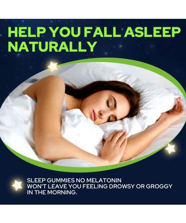 NEVISS Melatonin Free Sleep Aid Gummies for Adults - Magnesium Glycinate Gummies | GABA, L-Tryptophan, Magnesium, Ashwagandha - Non-Habit Forming, Help for Deep Relaxation - Vegan, Lemon Flavor, 2Pack 2 Pack - Buy Online on GoSupps.com