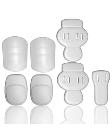 Full Force American Football Pads 7 Piece Padset GR Junior White One Size FF0207370140