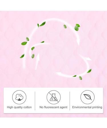 DOITOOL Portable Baby Changing Pad - Washable Cotton Waterproof Non-Slip Travel Diaper Bag in Pink Rose | Eco-Friendly Baby Essentials - Buy Online on GoSupps.com