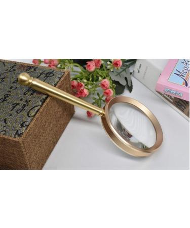 Magnifying Glass High Magnification Handheld Magnifier 20x HD Suitable for Viewing Books Newspapers maps Electronics Miniature Models. (Color : Small) Made in China - Buy Online on GoSupps.com