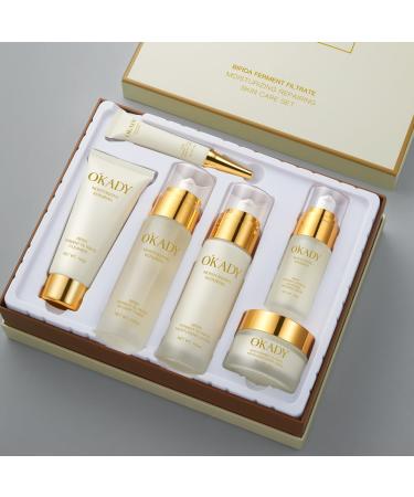 O'KADY Bifida Ferment Lysate Moist Repair Set Skincare set with Bifidobacterium fermentation decomposition ingredients for moisturizing nourishingmaking the skin soft smoothWomen's skincare