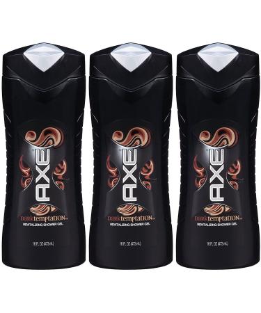 Axe Shower Gel Dark Temptation 16 Fluid Ounce (Pack of 3) - Buy Online on GoSupps.com