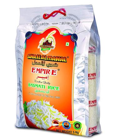 SHRILALMAHAL Empire Basmati Rice 10lbs - Finest Quality Premium Basmati Rice - Buy Online on GoSupps.com