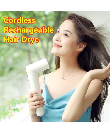 Professional Cordless Hair Dryer Negative Ionic Hair Blow Dryer Foldable Hair Dryers with Concentrator Portable Travel Hairdryer Gifts for Women Blue - Buy Online on GoSupps.com