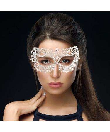 Masque de visage ajour durable et polyvalent pour la danse - Blanc - Buy Online on GoSupps.com