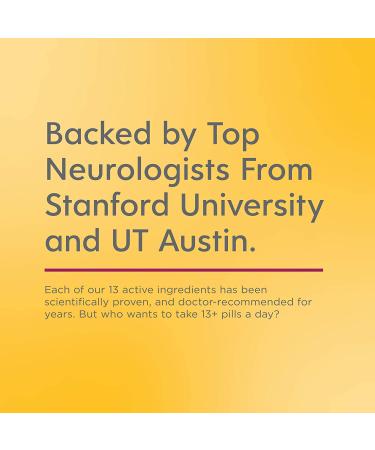 BrainGear Brain Booster Nootropic Supplement - Natural Blackberry Hibiscus - 1 Bottle - Buy Online on GoSupps.com