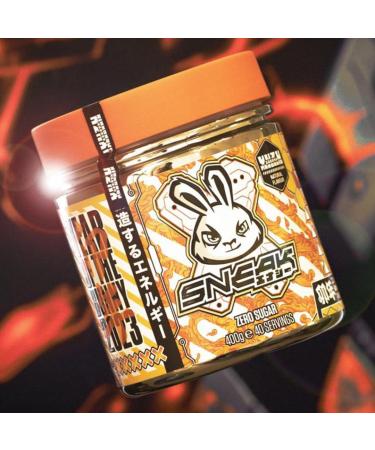 SNEAK Yuzu & Mandarin In-Game Focus Boost Energy Drink | Zero Sugar, Low-Calorie, Vegan | 40 Servings - 400g - Buy Online on GoSupps.com