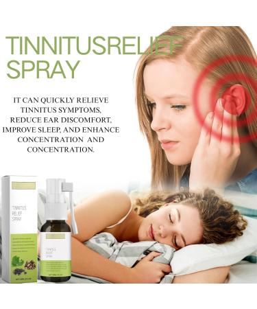 Soulagement naturel des acouph nes spray nettoyant pour les oreilles inhalateur anti-acouph nes am liore l'audition pour hommes et femmes 2pcs - Buy Online on GoSupps.com
