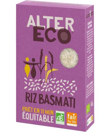 ALTER ECO - Organic Basmati Rice - Fair Trade Rice - Ready in 11 Minutes - 400g - Buy Online on GoSupps.com
