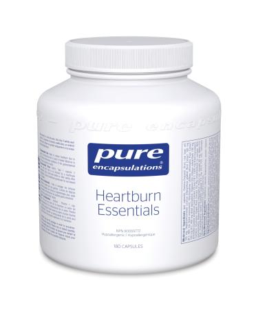 Pure Encapsulations - Heartburn Essentials - Dietary Supplement Helps Decrease Occurrences of Occasional Heartburn and Indigestion* - 180 Vegetable Capsules