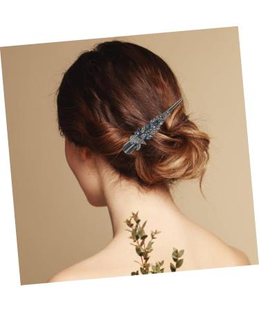 MAGICLULU Rhinestone Barrettes for Women Decorative Hair Clips for Womens Hair Rhinestone Duck Bill Hair Clips Rhinestone Hair Honey Brows Alligator Hair Clips Crocodile Hair Clips Crystal - Buy Online on GoSupps.com