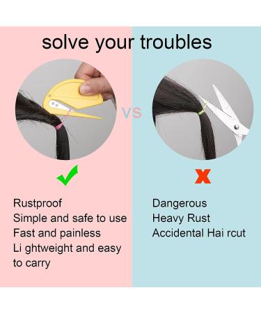 Colorful Hair Accessories Set with Rubber Bands, Mini Clips, Combs, Cutter, Spiral Hair Ties, Barrettes, Clips, Pull Through Tool - Gift Box Included - Buy Online on GoSupps.com