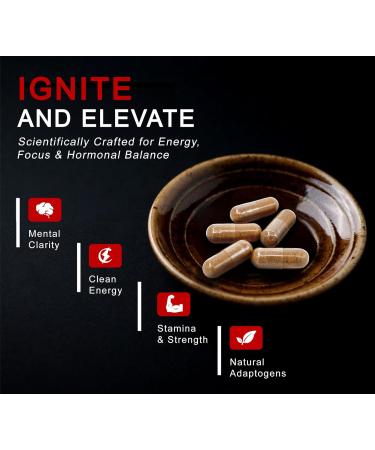 DLNIA 8-in-1 Shilajit for Men & Women with Ashwaganda Himalayan Organic Supplement with Rhodiola Rosea, Ginseng, Turmeric, Mushroom, for Immune Support, Energy, Calm, Focus, Clarity, Sleep, Cortisol - Buy Online on GoSupps.com