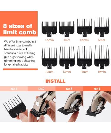 Wireless Carpet Trimmer Kit | Low Noise Rug Shaver for Handmade Carpets | Adjustable Speed Tufting Shears | Tufting Clippers 200W - Buy Online on GoSupps.com