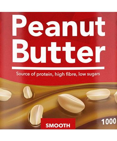Buy Creamy Processed Peanut Butter 1000g - International Shipping Available | Nutritious & Delicious Spread - Buy Online on GoSupps.com