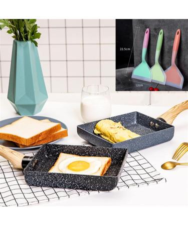 VIDOJI Pan Practical Non-Stick Tamagoyaki Omelette Frying Pan Meat Pie Pancake Frying Pan Pots Kitchen Cookwares for Household Breakfast - Buy Online on GoSupps.com